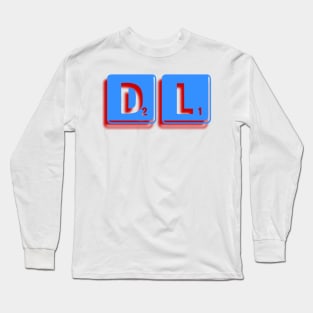 DL-Scrabble Long Sleeve T-Shirt